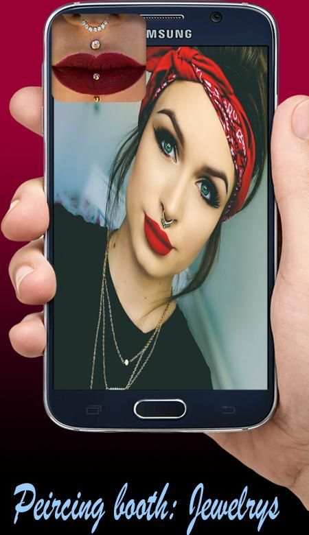 Peircing Booth: Jewelrys Stickers скриншот 4