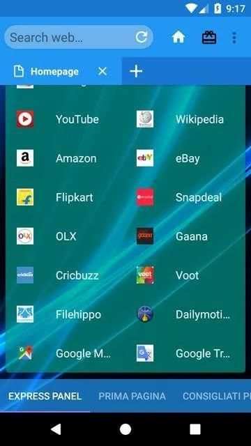 C W Browser screenshot 3