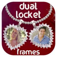 Dual Love Locket Photo Frames