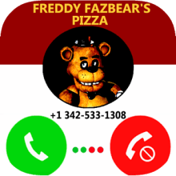 Call Simulator For Fredy Fazbear-Pizza أيقونة