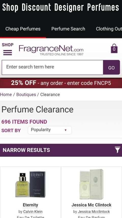 Fragrance Perfume Shopping app screenshot 4