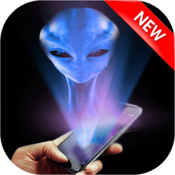 ikon Alien hologram Projector joke