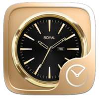 Royal GO Clock Theme on 9Apps