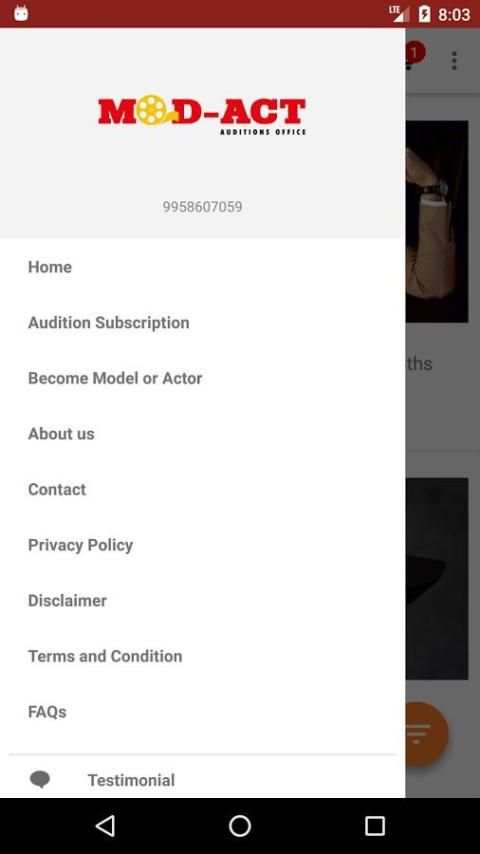 Mod Act screenshot 1