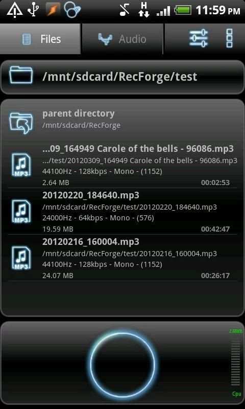 RecForge Lite - Audio Recorder скриншот 7