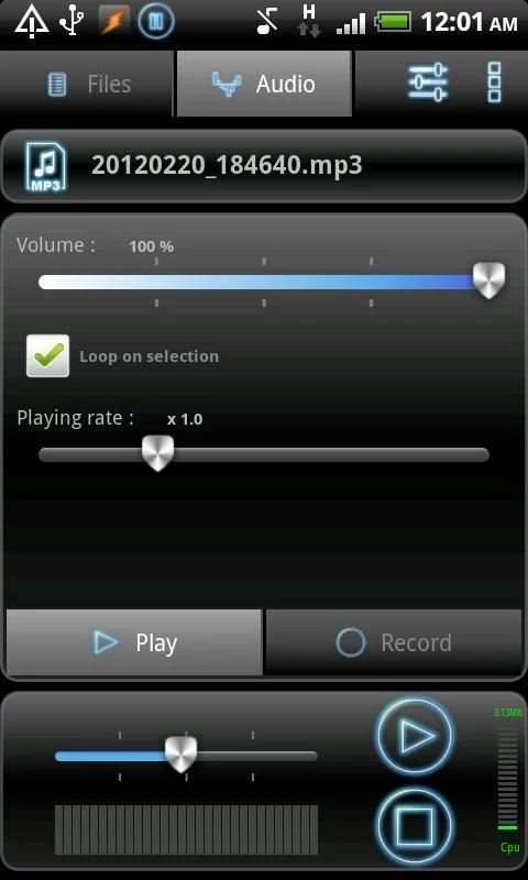 RecForge Lite - Audio Recorder скриншот 5