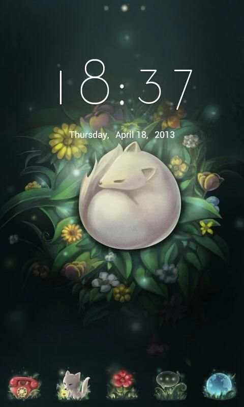 The fox GO Launcher Theme screenshot 4