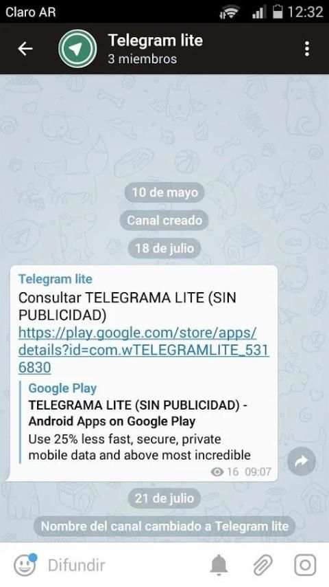 TELEGMA LITE screenshot 5
