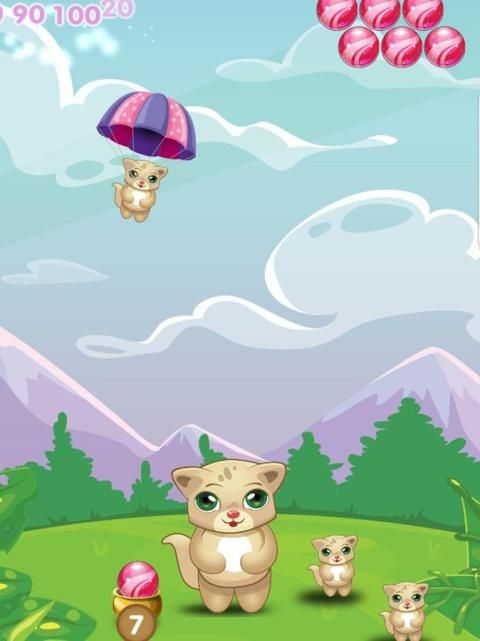 Bubble Cat Pop скриншот 5