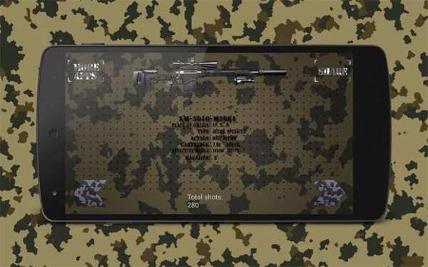 Sniper Rifles Simulator FREE स्क्रीनशॉट 8