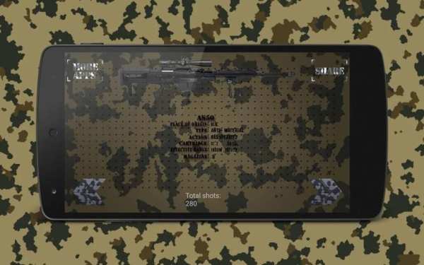 Sniper Rifles Simulator FREE स्क्रीनशॉट 1