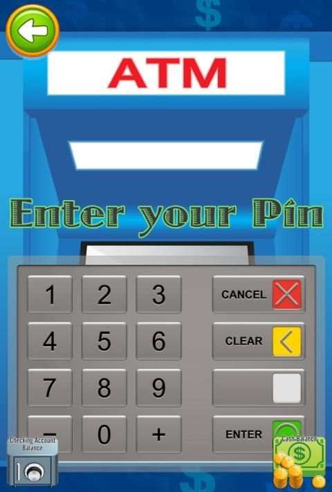 Cash Register & ATM Simulator - Credit Card Games screenshot 1