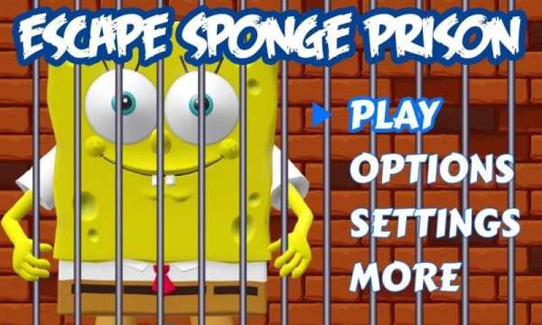 Escape Sponge Prison скриншот 1