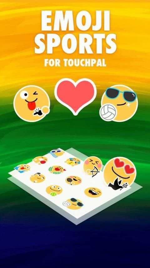 Rio Summer Sports Emoji Pack скриншот 2