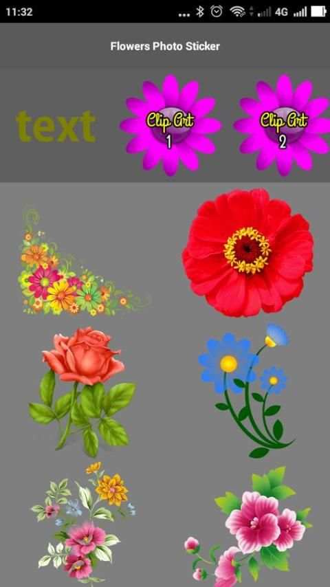 Flowers Photo Sticker screenshot 4