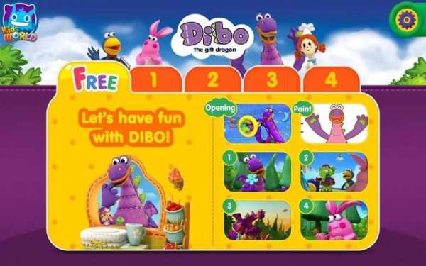Dibo the Gift Dragon स्क्रीनशॉट 1