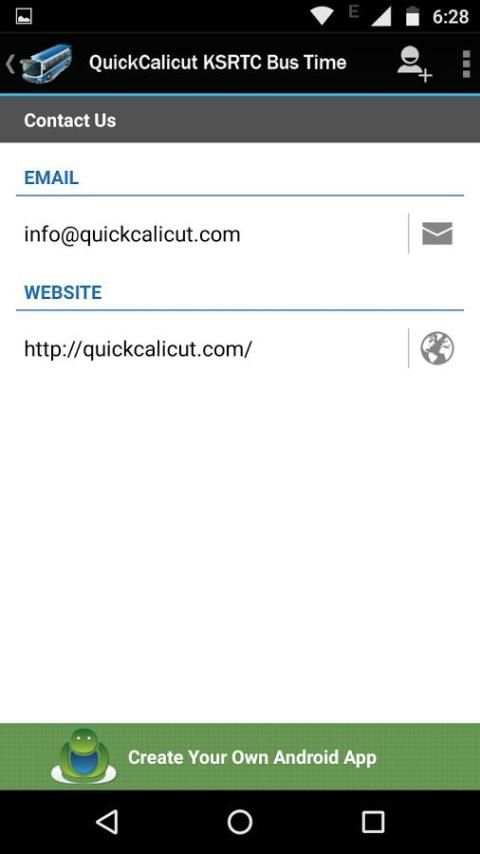 QuickCalicut KSRTC Bus Time screenshot 1