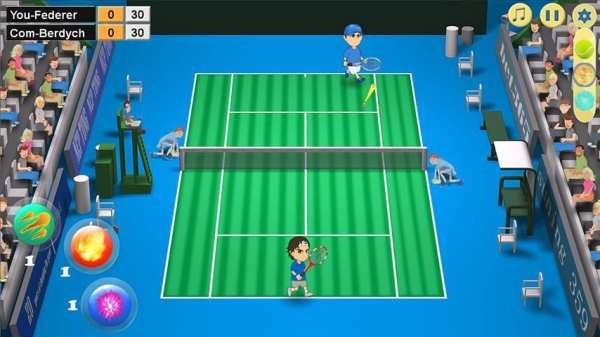 Mini Tennis Game 2 تصوير الشاشة