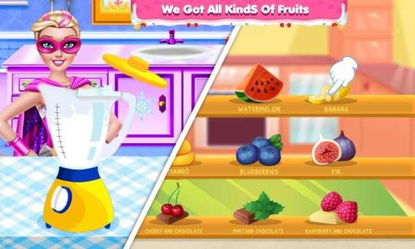 Princess Barbi Ice Cream Maker-Cooking Game screenshot 3