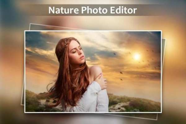Nature Photo Editor : Frame, Sticker, Text screenshot 3