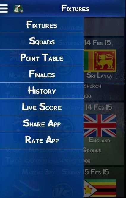 cricket world cup 2015 screenshot 2