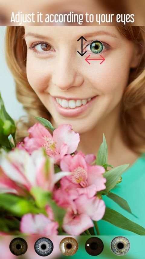Eye Color Changer 4 تصوير الشاشة