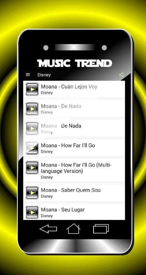 All Songs Disney screenshot 2