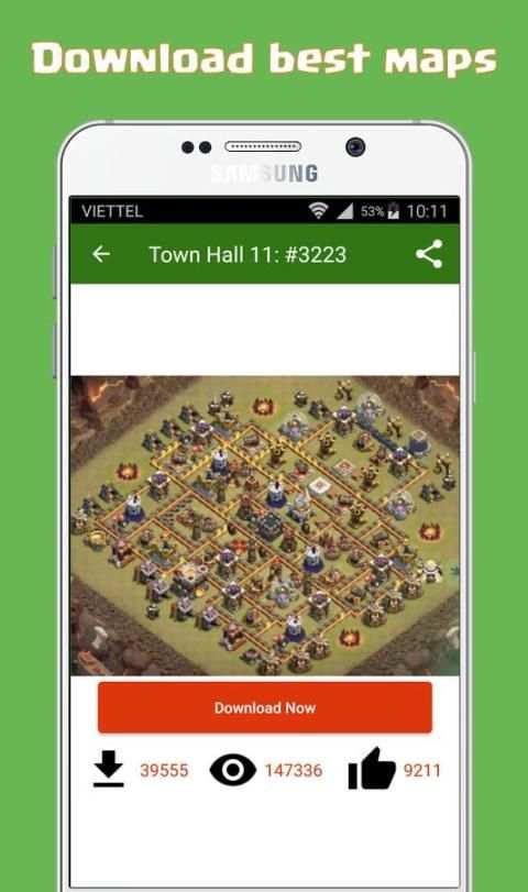 Maps of CoC - Builder Base Layouts 2017 screenshot 5