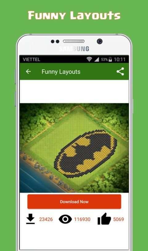 Maps of CoC - Builder Base Layouts 2017 screenshot 2
