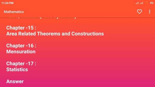 Mathematics (Class 9-10 English Version) screenshot 3