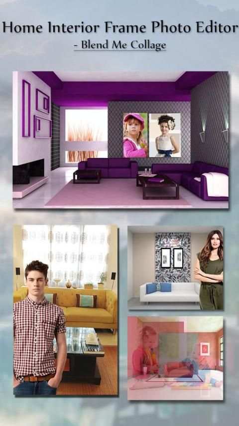 Home Interior Frame Photo Editor Blend Me Collage screenshot 3
