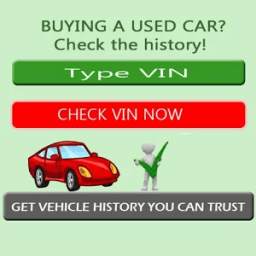 Car VIN History Report