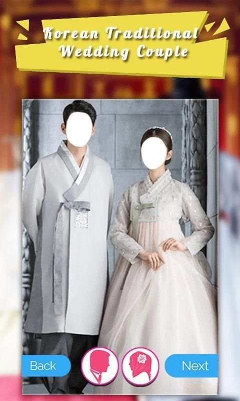 Korean Traditional Wedding Couple 4 تصوير الشاشة