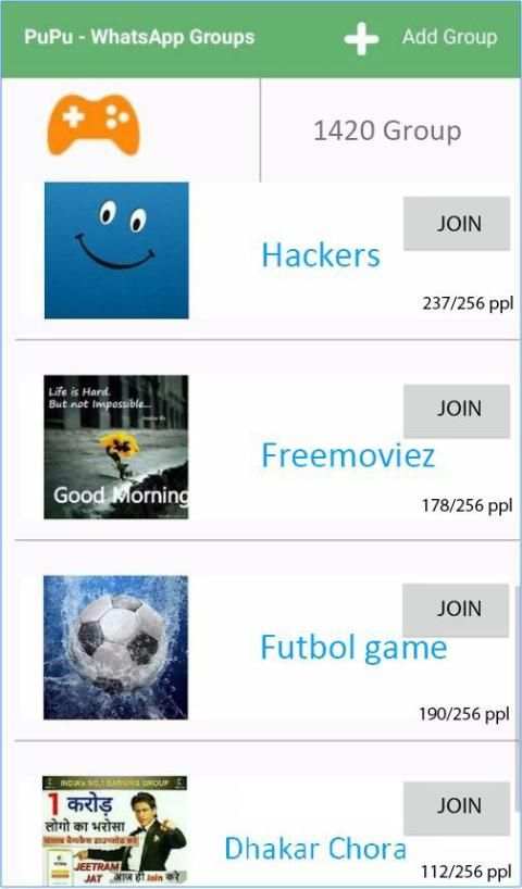 PuPu Groups For Whatsapp screenshot 8