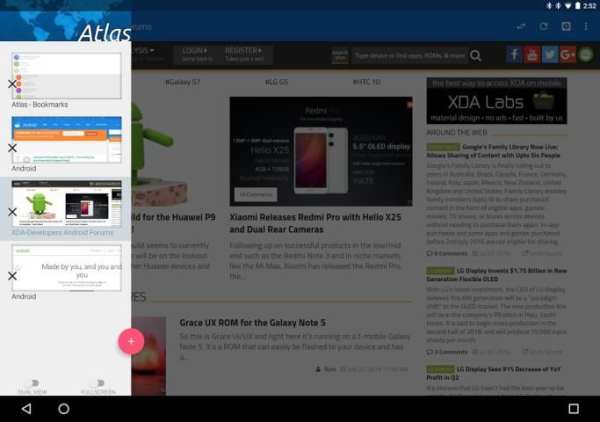Atlas Web Browser скриншот 2