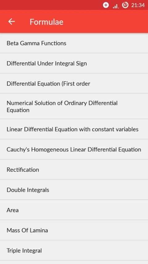 Applied Math 2- Formulae & Uni screenshot 4