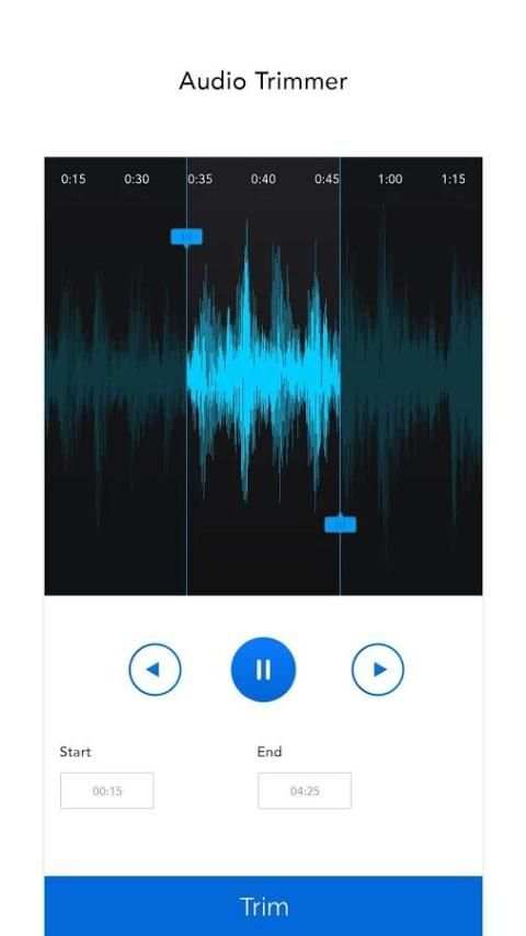 MP3 Cutter:Audio Trimmer 2 تصوير الشاشة