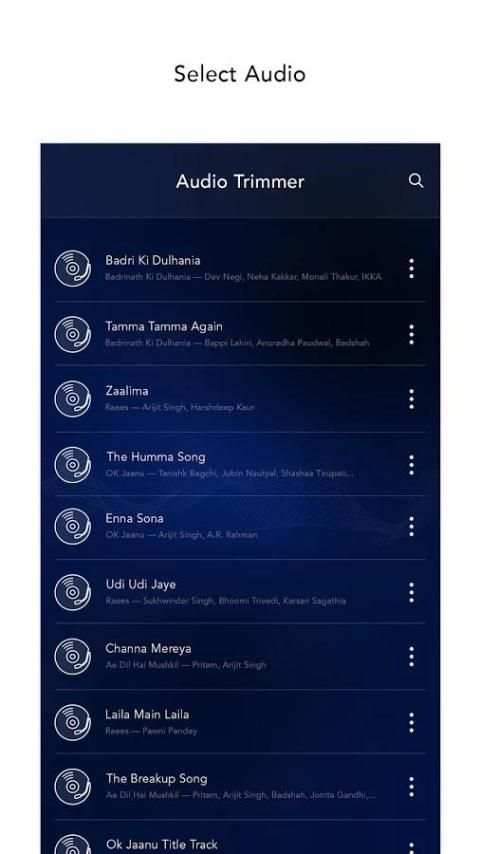 MP3 Cutter:Audio Trimmer 3 تصوير الشاشة