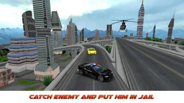 City Crime Police Car Driving Simulator स्क्रीनशॉट 6