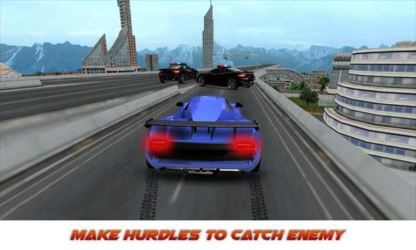 City Crime Police Car Driving Simulator स्क्रीनशॉट 11