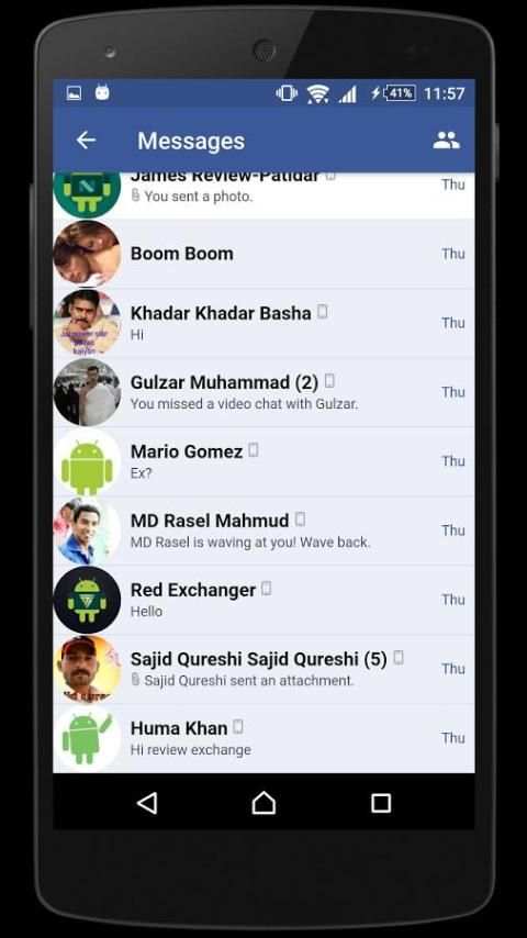 Lite Facebook Messenger Security screenshot 2
