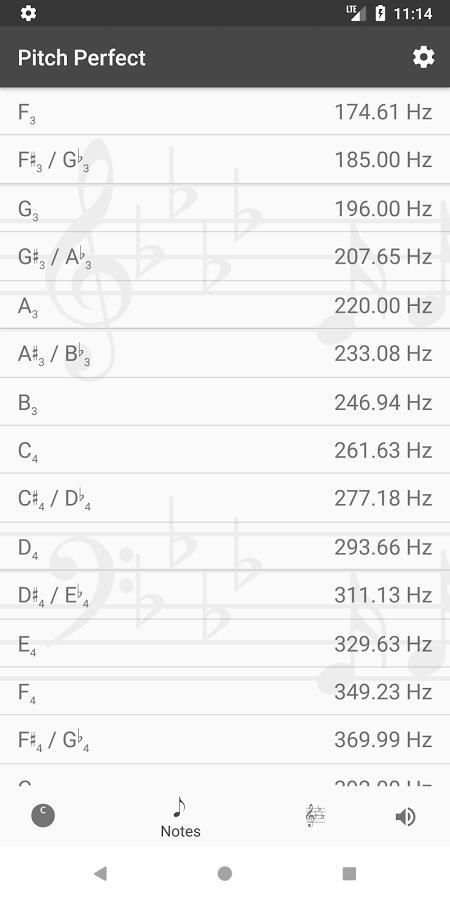 Pitch Perfect (Digital Pitch Pipe) screenshot 10