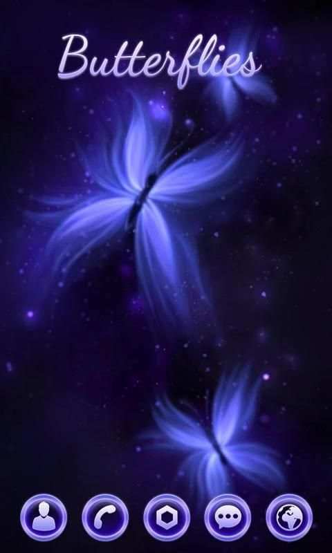Butterflies GO Launcher screenshot 4