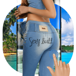 ikon 3D Lovely Girl Live wallpaper