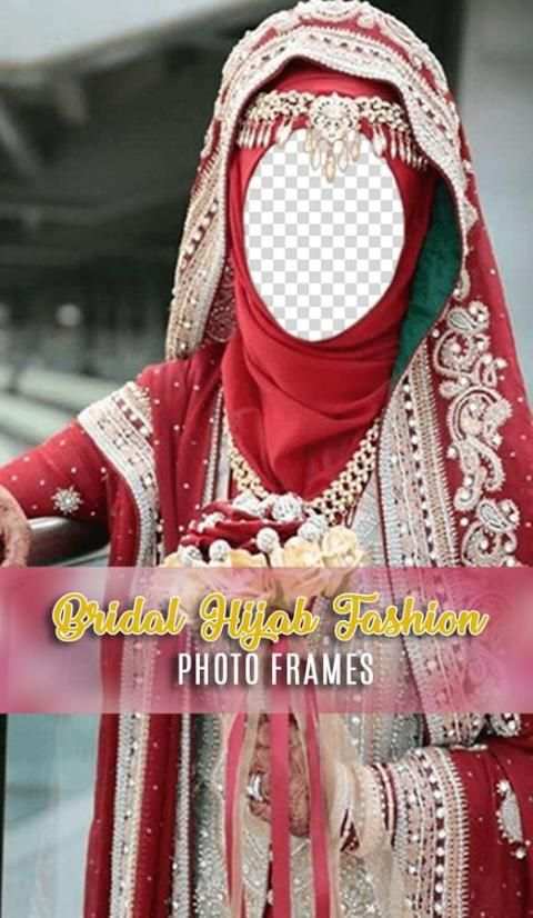 Bridal Hijab Fashion Photo Frames screenshot 3