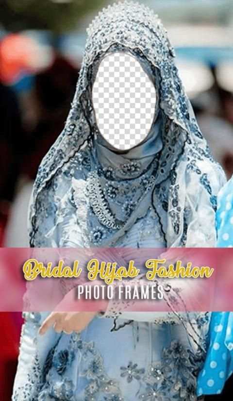 Bridal Hijab Fashion Photo Frames screenshot 4