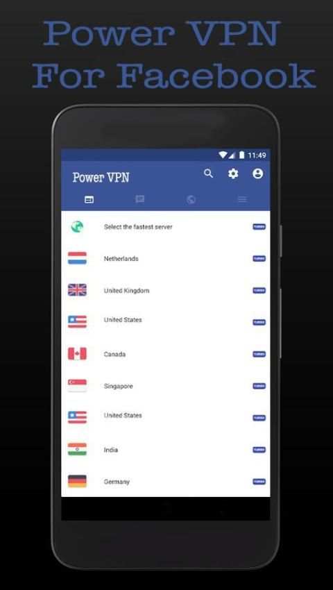 Power VPN For Facebook скриншот 2