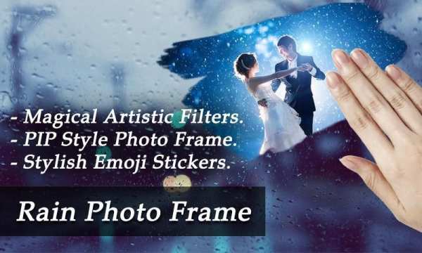 Rain Photo Frame screenshot 4