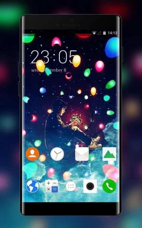 Theme for V5 Plus & Abstract launcher theme free screenshot 4