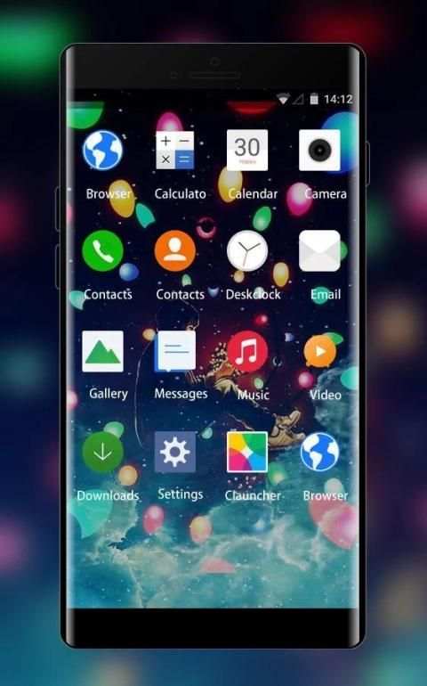 Theme for V5 Plus & Abstract launcher theme free screenshot 3